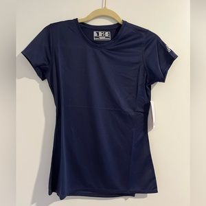New Balance navy blue lightweight workout shirt